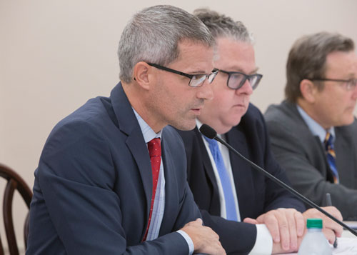 Rep. Rob Kauffman (R-Franklin), chairman of the House Judiciary Committee, led the committee in passing a package of bills aimed at keeping firearms out of the hands of criminals and those with mental health issues.